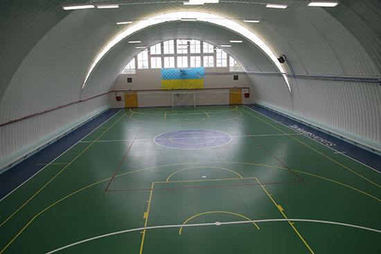 Фото спортивной площадки в ФОК Волчанск